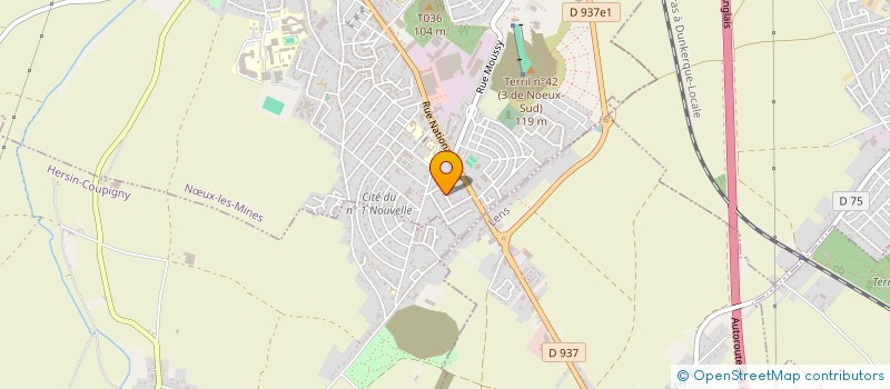 localisation de l'entreprise MONSIEUR MATTHIEU MALENGROS  NUX-LES-MINES