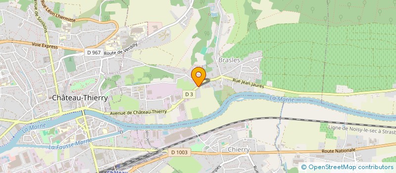 localisation de l'entreprise MONSIEUR MATTHIEU MALEPART  BRASLES