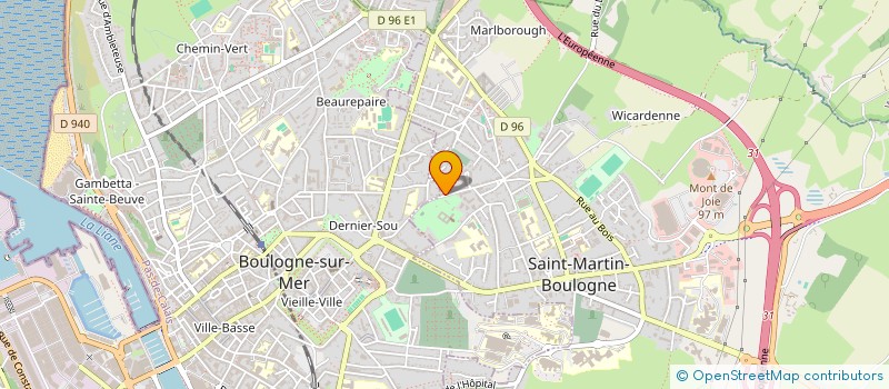 localisation de l'entreprise MONSIEUR MATTHIEU MALFOI à SAINT-MARTIN-BOULOGNE