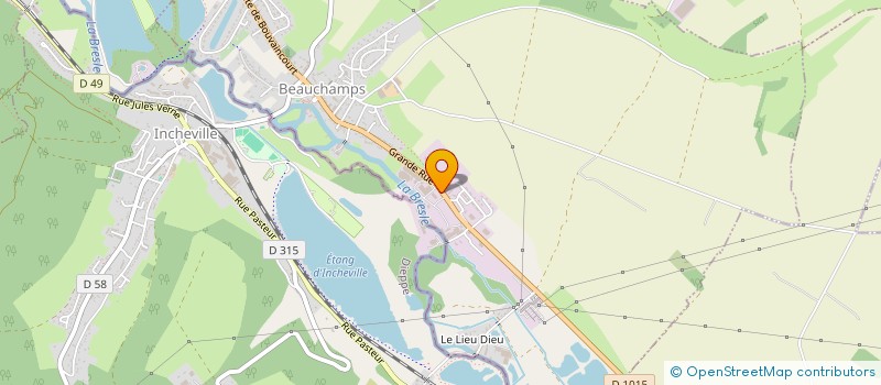 localisation de l'entreprise MONSIEUR MATTHIEU MALLET  BEAUCHAMPS