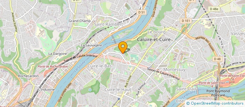 localisation de l'entreprise MONSIEUR MATTHIEU MANSORIEH  CALUIRE-ET-CUIRE