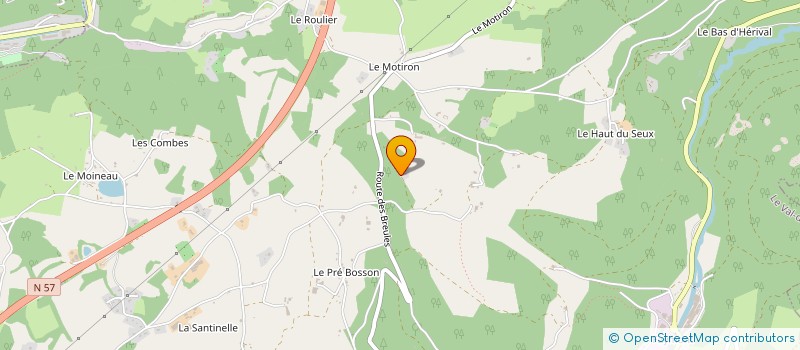 localisation de l'entreprise MONSIEUR MATTHIEU MANSUY à LE VAL-D'AJOL