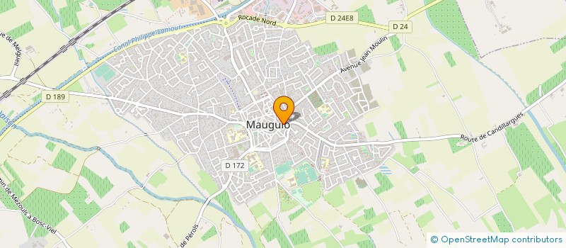 localisation de l'entreprise MONSIEUR MATTHIEU MARCELLIN  MAUGUIO