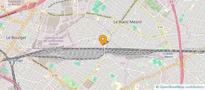 localisation de l'entreprise MONSIEUR MATTHIEU MARCHAIS à DRANCY