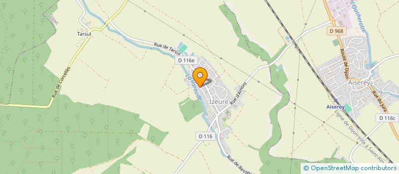 localisation de l'entreprise MONSIEUR MATTHIEU MARQUES  IZEURE