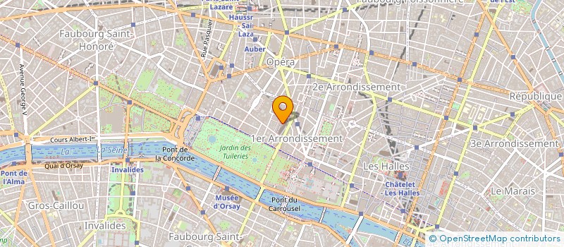 localisation de l'entreprise MONSIEUR MATTHIEU MARRAUD à PARIS