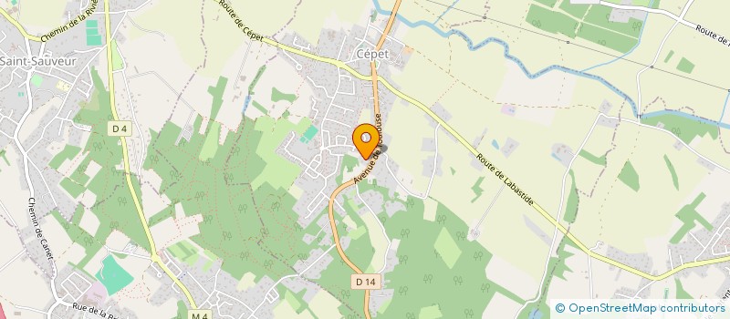 localisation de l'entreprise MONSIEUR MATTHIEU MARTI  CEPET