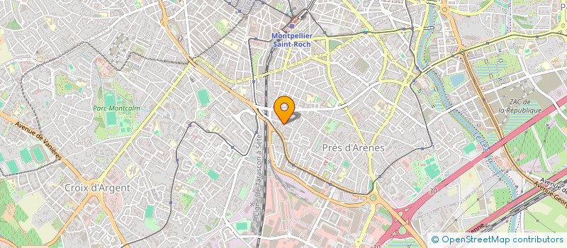 localisation de l'entreprise MONSIEUR MATTHIEU MARTIN à MONTPELLIER