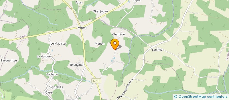 localisation de l'entreprise MONSIEUR MATTHIEU MARTIN-DUPONT  SENDETS