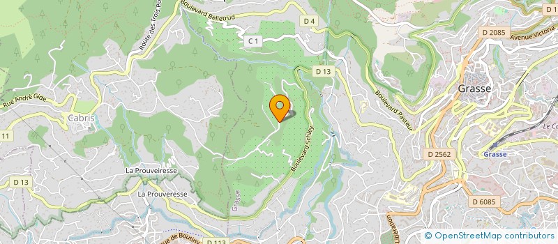 localisation de l'entreprise MONSIEUR MATTHIEU MATT'AUTO  GRASSE