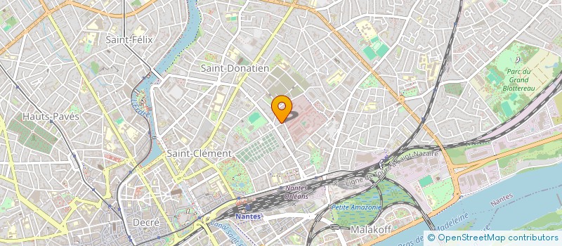 localisation de l'entreprise MONSIEUR MATTHIEU MATTHIEU BOUCHARD à NANTES