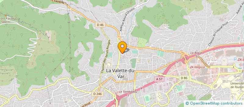 localisation de l'entreprise MONSIEUR MATTHIEU MATTMANN à LA VALETTE DU VAR
