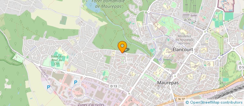 localisation de l'entreprise MONSIEUR MATTHIEU MBOCK  MAUREPAS