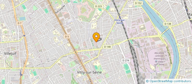 localisation de l'entreprise MONSIEUR MATTHIEU MEIGNAN à VITRY-SUR-SEINE