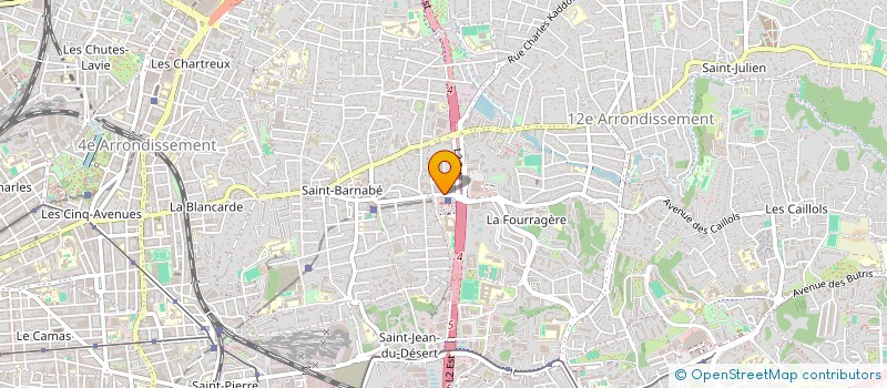 localisation de l'entreprise MONSIEUR MATTHIEU MENG  MARSEILLE