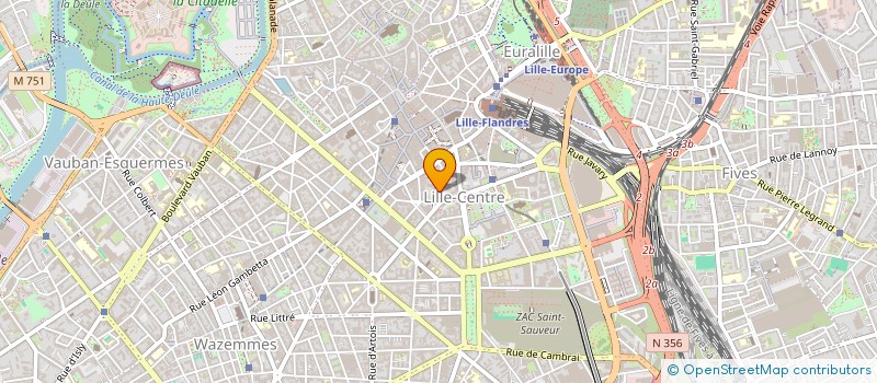 localisation de l'entreprise MONSIEUR MATTHIEU MERCIER à LILLE