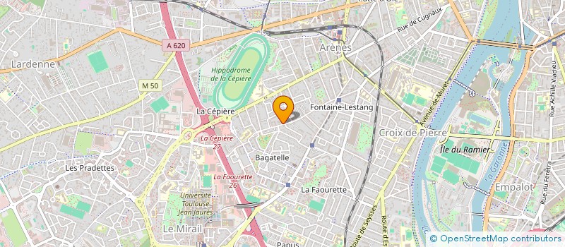 localisation de l'entreprise MONSIEUR MATTHIEU MERCIER  TOULOUSE