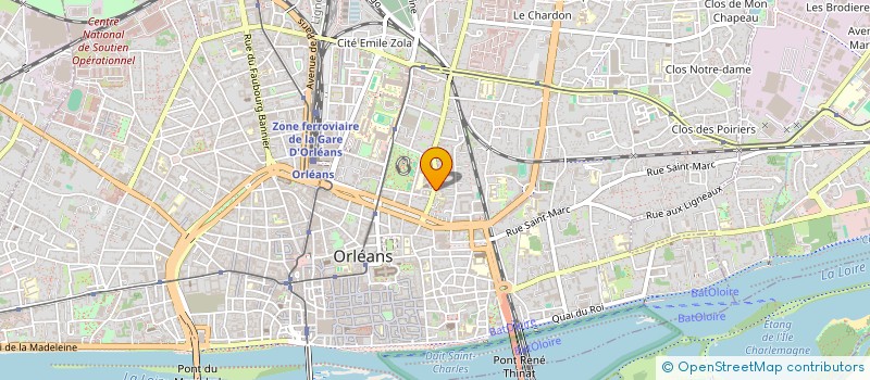 localisation de l'entreprise MONSIEUR MATTHIEU METIVET HERPIN à ORLEANS