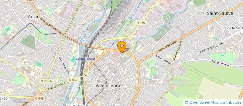 localisation de l'entreprise MONSIEUR MATTHIEU MINCHILLI à VALENCIENNES