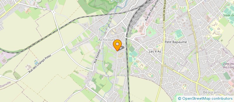 localisation de l'entreprise MONSIEUR MATTHIEU MINNE  ACHICOURT