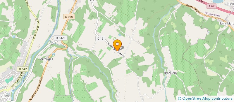 localisation de l'entreprise MONSIEUR MATTHIEU MINOIS  FEUGAROLLES