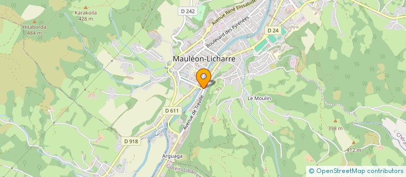 localisation de l'entreprise MONSIEUR MATTHIEU MIQUELESTORENA à MAULEON-LICHARRE