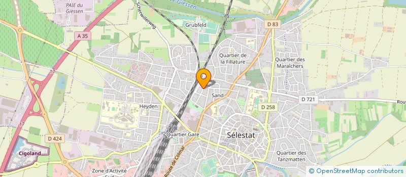 localisation de l'entreprise MONSIEUR MATTHIEU MISBACH à SELESTAT