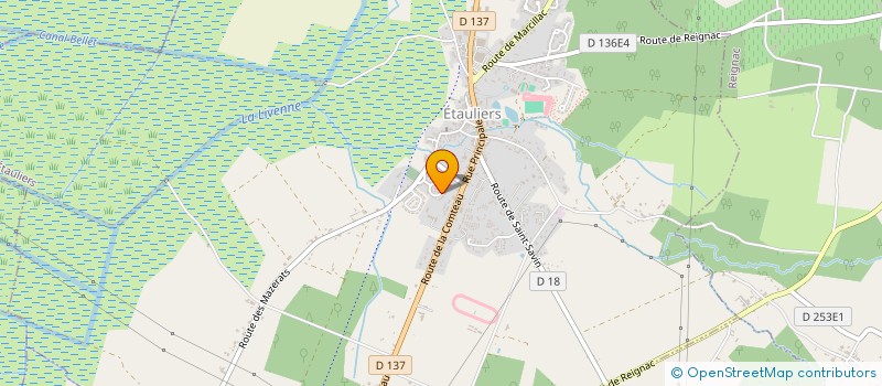 localisation de l'entreprise MONSIEUR MATTHIEU MITROSSE  MONTENDRE