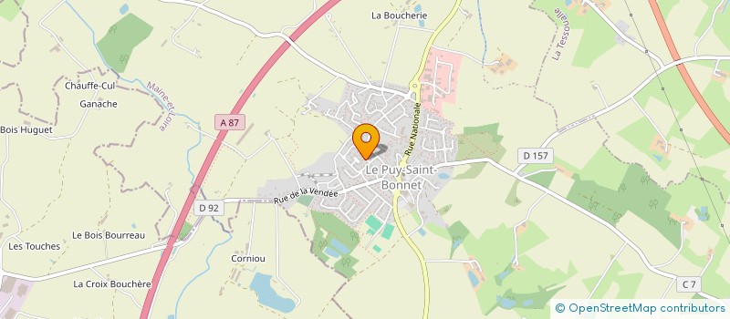 localisation de l'entreprise MONSIEUR MATTHIEU MITSCHKE à CHOLET