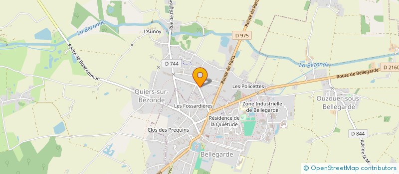 localisation de l'entreprise MONSIEUR MATTHIEU MOOCK à QUIERS-SUR-BEZONDE