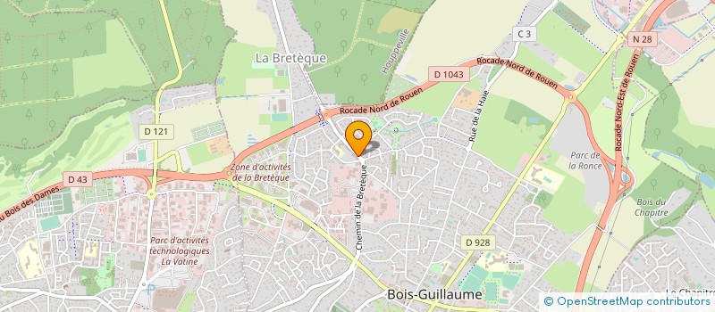 localisation de l'entreprise MONSIEUR MATTHIEU MOREL à BOIS-GUILLAUME