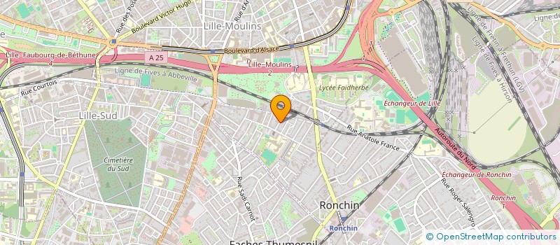 localisation de l'entreprise MONSIEUR MATTHIEU MORIN à LILLE