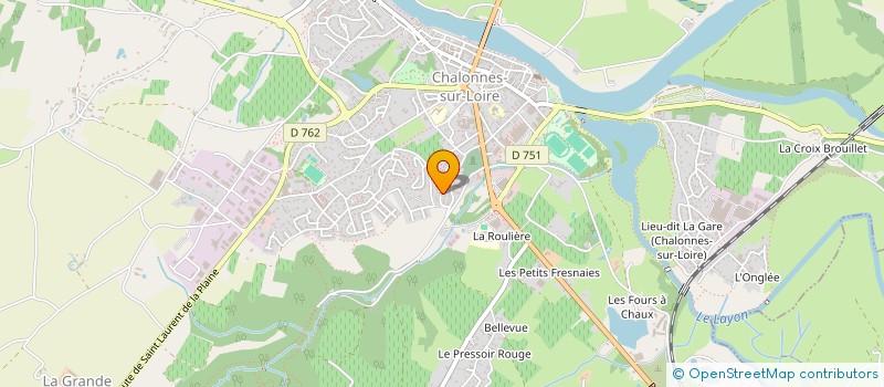 localisation de l'entreprise MONSIEUR MATTHIEU MOTTAIS  CHALONNES-SUR-LOIRE