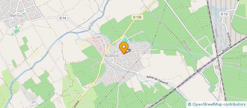 localisation de l'entreprise MONSIEUR MATTHIEU MOUSQUES à AUBORD
