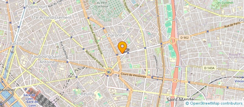 localisation de l'entreprise MONSIEUR MATTHIEU MULLER  PARIS