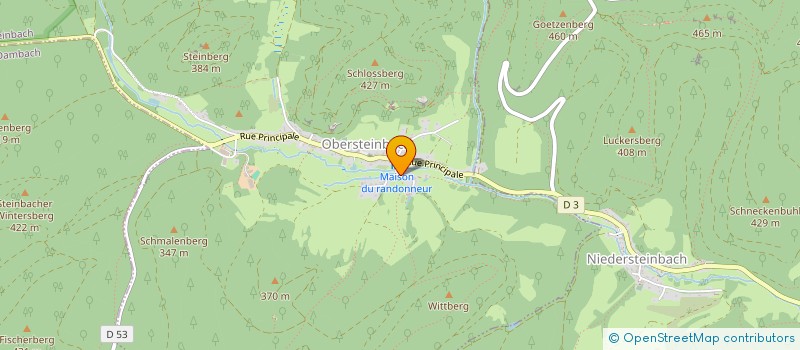 localisation de l'entreprise MONSIEUR MATTHIEU MULLER  OBERSTEINBACH