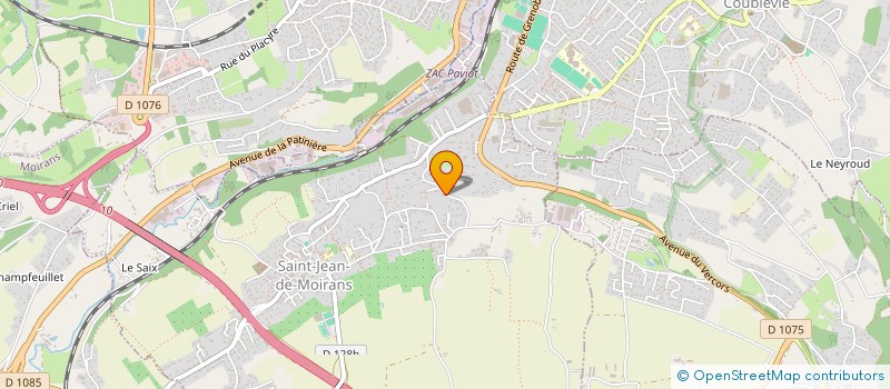 localisation de l'entreprise MONSIEUR MATTHIEU NAUDAN  SAINT-JEAN-DE-MOIRANS