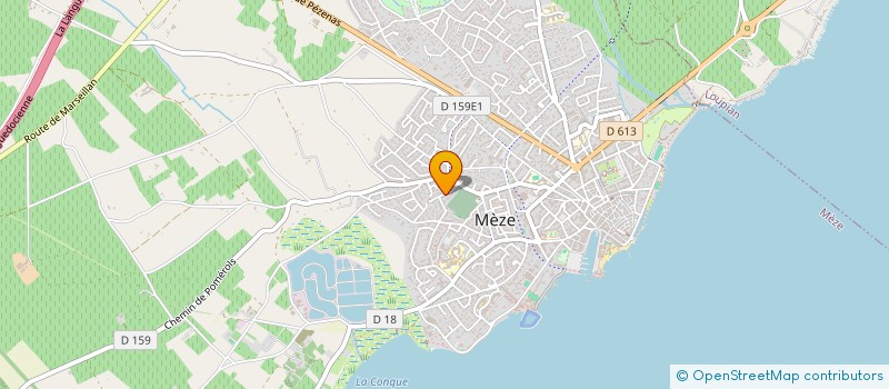 localisation de l'entreprise MONSIEUR MATTHIEU NICOLAS à MEZE