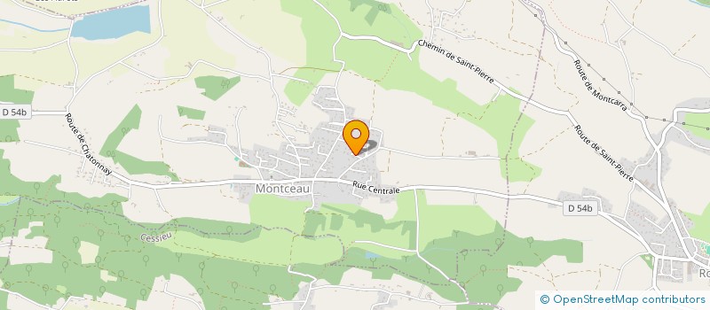 localisation de l'entreprise MONSIEUR MATTHIEU NICOLAS  RUY-MONTCEAU