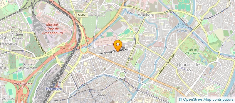 localisation de l'entreprise MONSIEUR MATTHIEU NICOLINI à STRASBOURG
