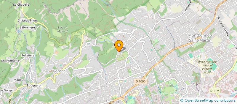 localisation de l'entreprise MONSIEUR MATTHIEU NIETO  MEYLAN