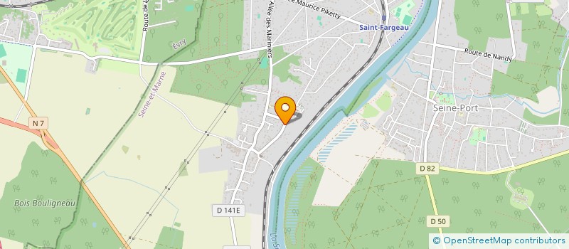 localisation de l'entreprise MONSIEUR MATTHIEU NISSE  SAINT-FARGEAU-PONTHIERRY