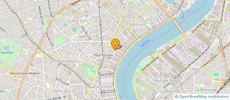 localisation de l'entreprise MONSIEUR MATTHIEU NOUCHER à BORDEAUX
