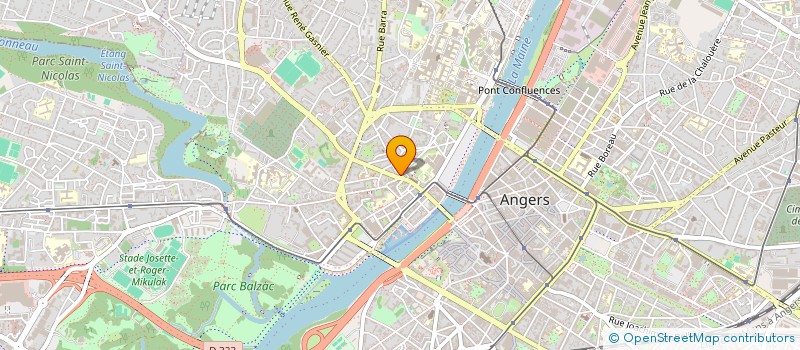 localisation de l'entreprise MONSIEUR MATTHIEU NOYON à ANGERS