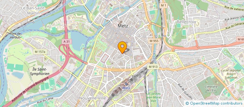 localisation de l'entreprise MONSIEUR MATTHIEU OESTERLE  METZ