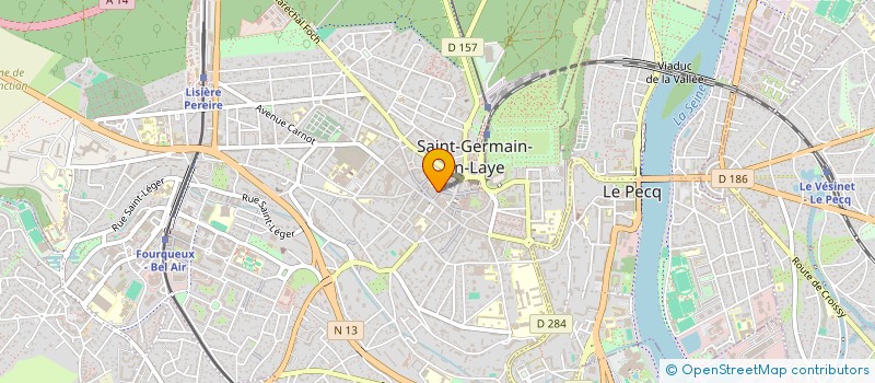 localisation de l'entreprise MONSIEUR MATTHIEU PAGANON à SAINT-GERMAIN-EN-LAYE