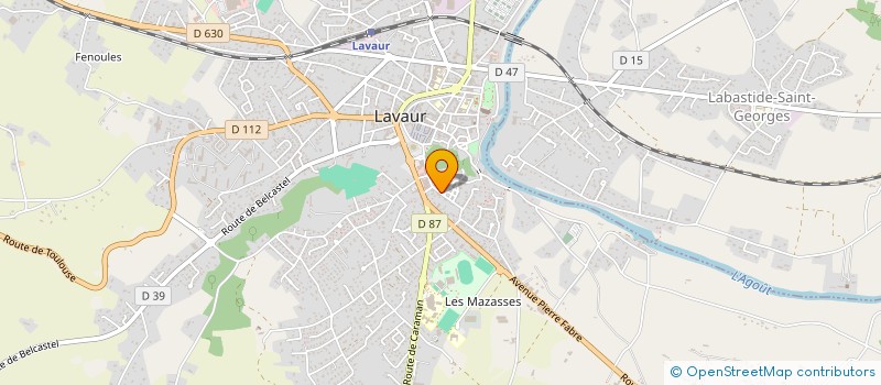localisation de l'entreprise MONSIEUR MATTHIEU PALMA à LAVAUR