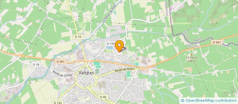 localisation de l'entreprise MONSIEUR MATTHIEU PARRA à VALREAS