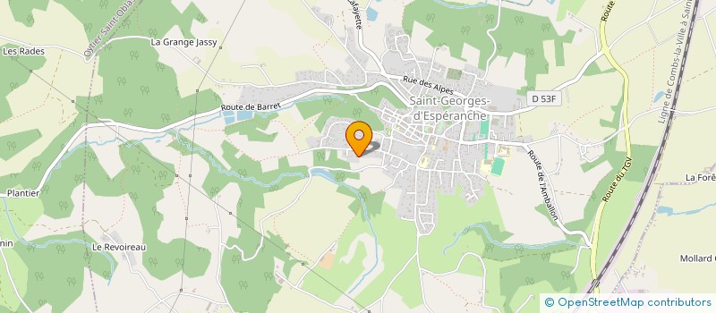 localisation de l'entreprise MONSIEUR MATTHIEU PARVERY  SAINT-GEORGES-D'ESPERANCHE