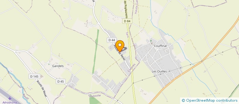 localisation de l'entreprise MONSIEUR MATTHIEU PASQUET  PALLEVILLE